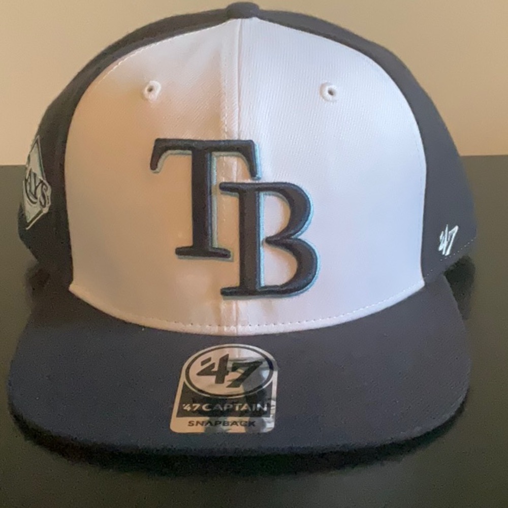 Tampa Bay Rays Logo Snapback Hat